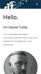 Mobile Screenshot of danieltuttle.com